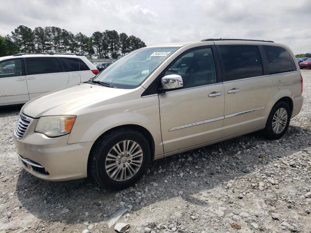 2C4RC1CG7DR677670 - 2013 CHRYSLER TOWN & COU TOURING L TAN photo 1