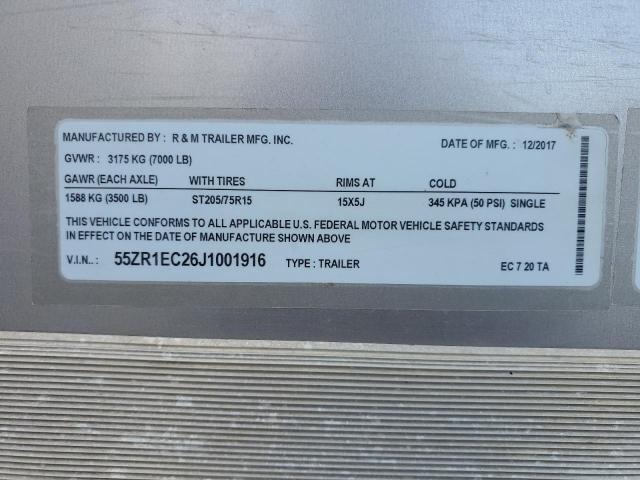 55ZR1EC26J1001916 - 2020 UTILITY WHEEL/TOOL ნაცრისფერი ფოტო 10