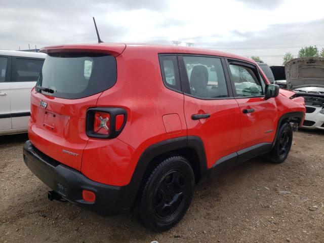 ZACCJAAT6FPB24107 - 2015 JEEP RENEGADE SPORT RED photo 3