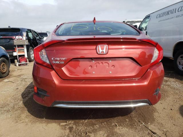 19XFC1F78KE010314 - 2019 HONDA CIVIC EXL RED photo 6