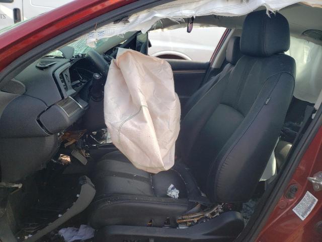 19XFC1F78KE010314 - 2019 HONDA CIVIC EXL წითელი ფოტო 7