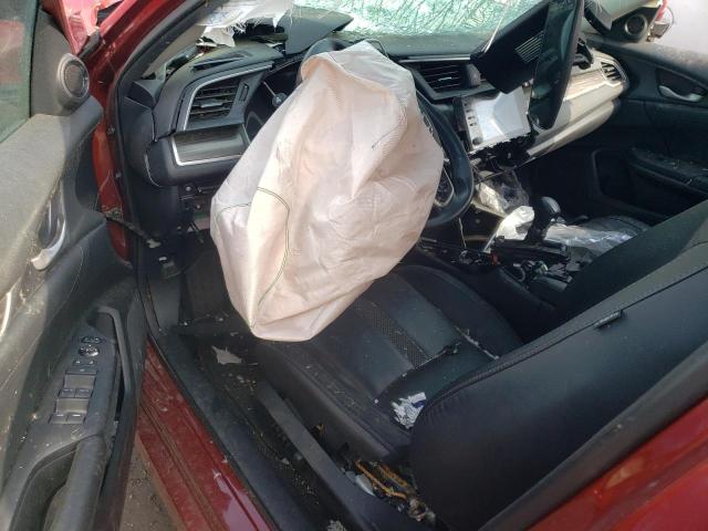 19XFC1F78KE010314 - 2019 HONDA CIVIC EXL წითელი ფოტო 8