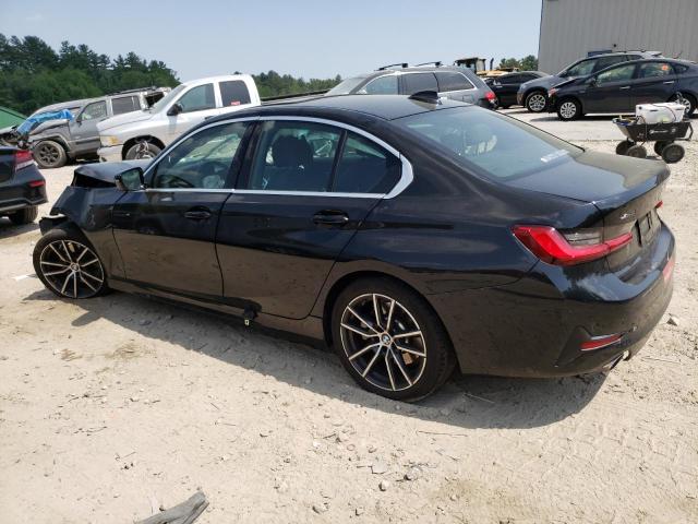 3MW5R7J05L8B32228 - 2020 BMW 330XI შავი ფოტო 2
