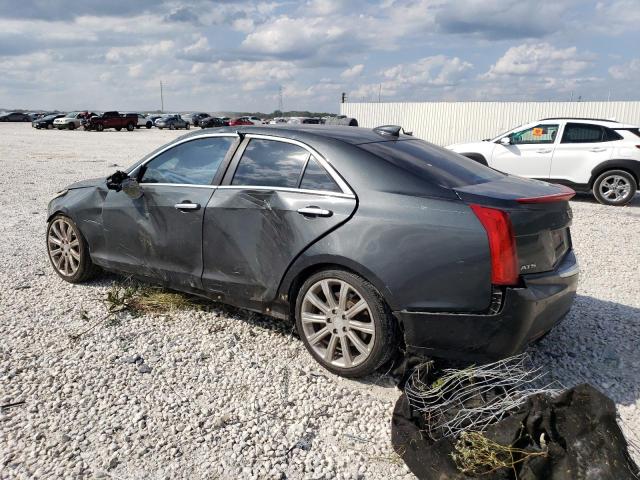 1G6AB5RX6F0143560 - 2015 CADILLAC ATS LUXURY GRAY photo 2