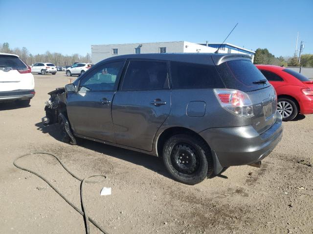 2T1KR32E97C638160 - 2007 TOYOTA COROLLA MA XR GRAY photo 2