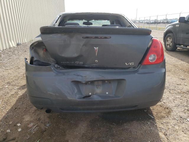 1G2ZJ57K494263093 - 2009 PONTIAC G6 GRAY photo 6