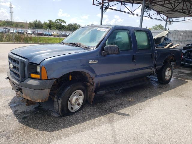 1FTSW21567EA02572 - 2007 FORD F250 SUPER DUTY BLUE photo 1