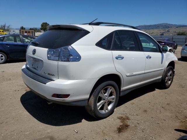 JTJHW31U682066649 - 2008 LEXUS RX 400H WHITE photo 3