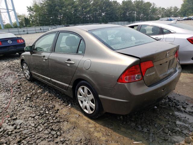 2HGFA16517H314845 - 2007 HONDA CIVIC LX TAN photo 2