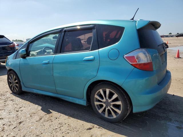 JHMGE8H56CC020236 - 2012 HONDA FIT SPORT TEAL photo 2