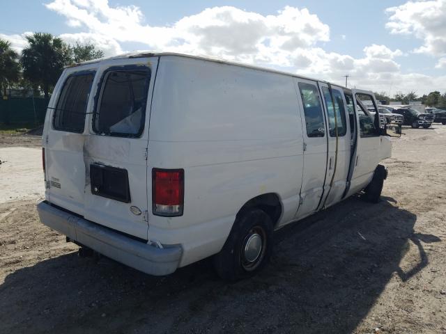 1FTRE14W8XHC35514 - 1999 FORD ECONOLINE E150 VAN WHITE photo 4