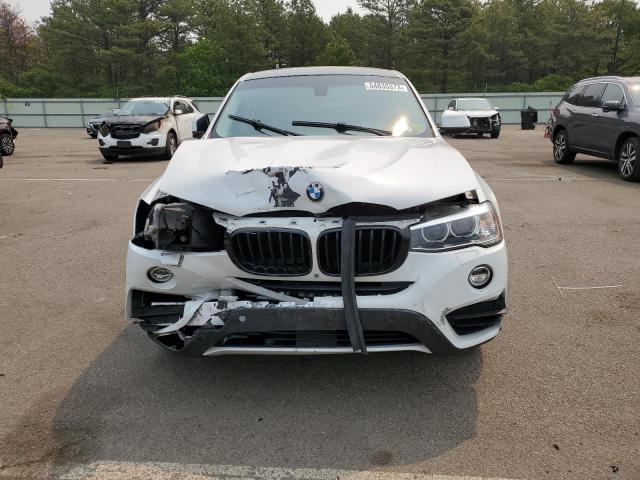 5UXXW3C33H0T79302 - 2017 BMW X4 XDRIVE28I WHITE photo 5