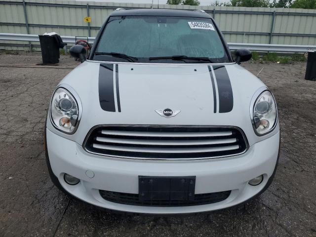 WMWZB3C52DWM31370 - 2013 MINI COOPER COUNTRYMAN WHITE photo 5