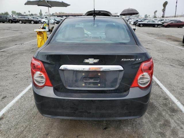 1G1JC5SG9D4154278 - 2013 CHEVROLET SONIC LT BLACK photo 6