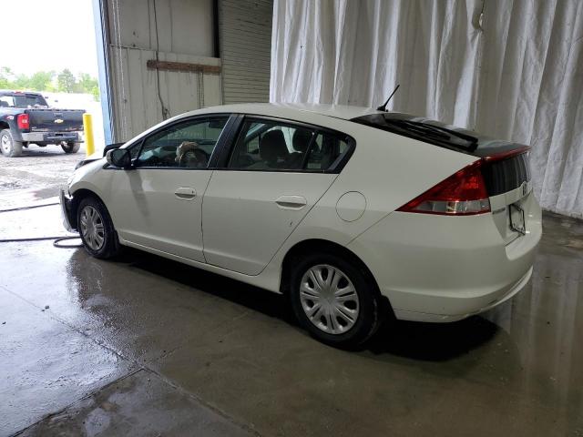 JHMZE2H51BS008439 - 2011 HONDA INSIGHT LX WHITE photo 2