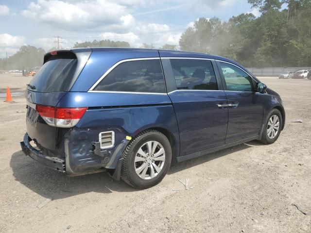 5FNRL5H65FB005631 - 2015 HONDA ODYSSEY EXL BLUE photo 3