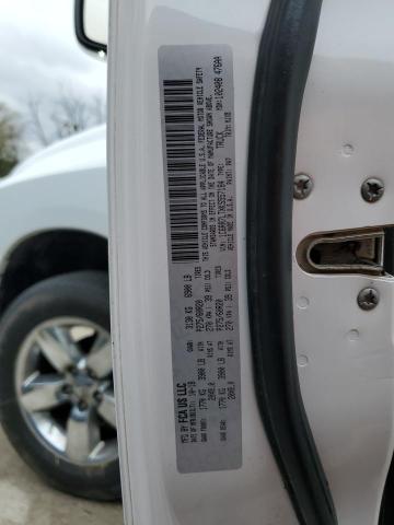 1C6RR7LTXKS557184 - 2019 RAM 1500 CLASS SLT თეთრი ფოტო 12