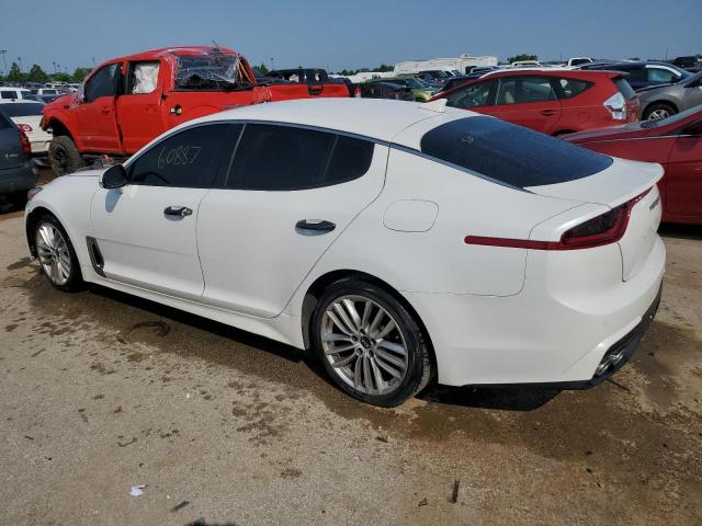 KNAE15LA6J6035688 - 2018 KIA STINGER WHITE photo 2