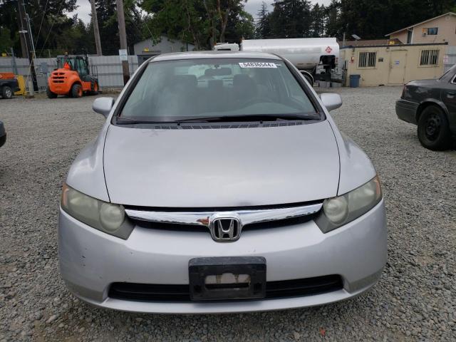 1HGFA16596L032714 - 2006 HONDA CIVIC LX SILVER photo 5