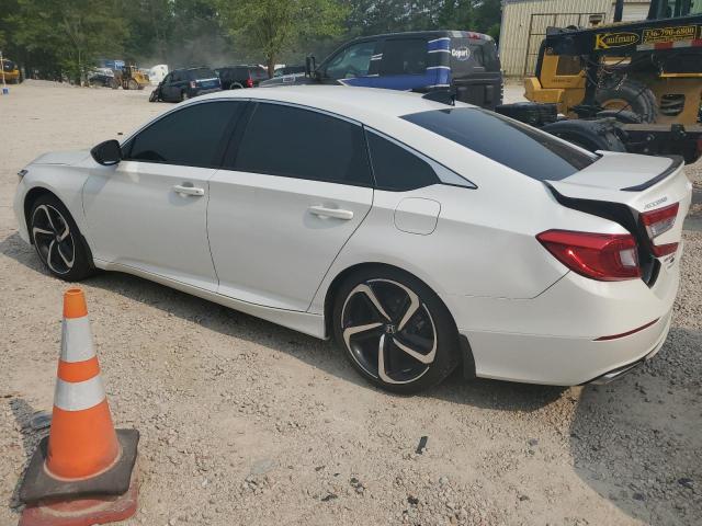 1HGCV2F31NA012317 - 2022 HONDA ACCORD SPORT WHITE photo 2