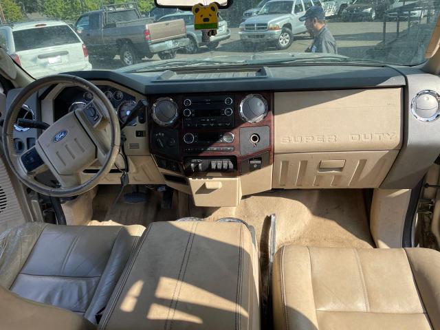 1FTSW2BR2AEB06291 - 2010 FORD F250 SUPER DUTY GOLD photo 9