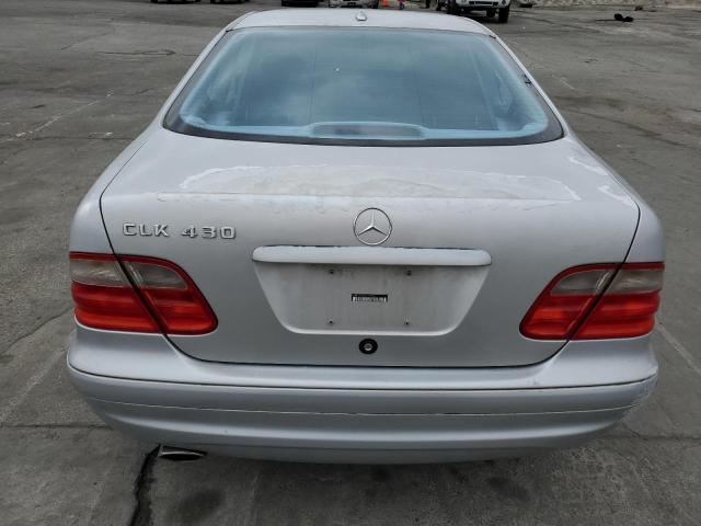 WDBLJ70GX2F197614 - 2002 MERCEDES-BENZ CLK 430 SILVER photo 6