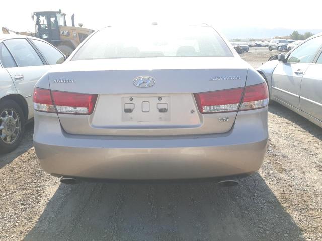 5NPEU46F97H241856 - 2007 HYUNDAI SONATA SE TAN photo 6