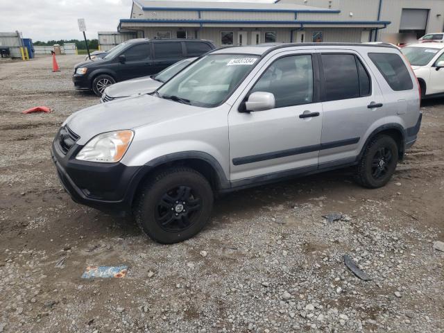 JHLRD78874C016086 - 2004 HONDA CR-V EX SILVER photo 1