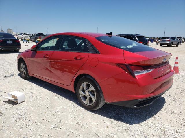 5NPLL4AG6NH073438 - 2022 HYUNDAI ELANTRA SE RED photo 2