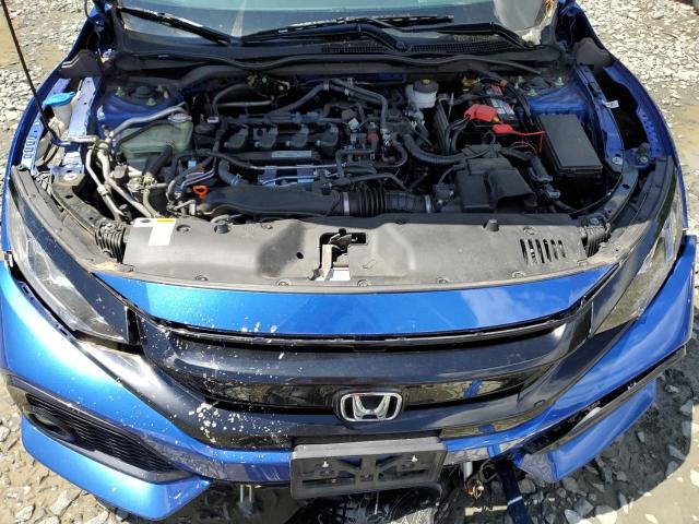 SHHFK7G41KU223253 - 2019 HONDA CIVIC SPORT BLUE photo 11