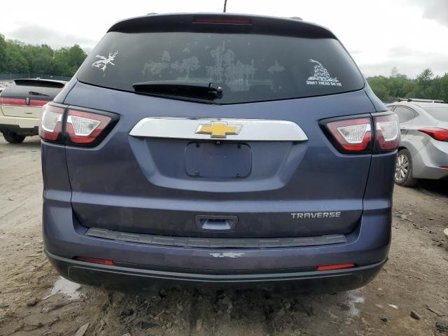 1GNKRFED5EJ137473 - 2014 CHEVROLET TRAVERSE LS BLUE photo 6