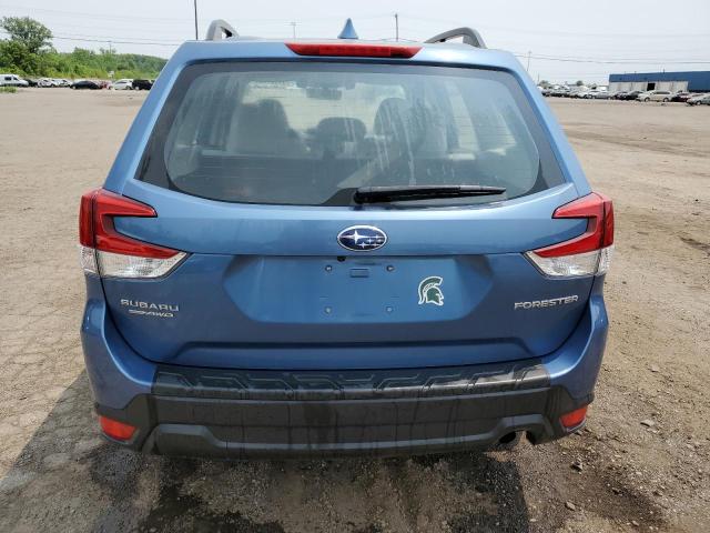 JF2SKACC2KH567105 - 2019 SUBARU FORESTER BLUE photo 6