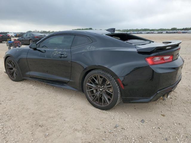 1G1FK1R62J0101987 - 2018 CHEVROLET CAMARO ZL1 黑色 照片 2