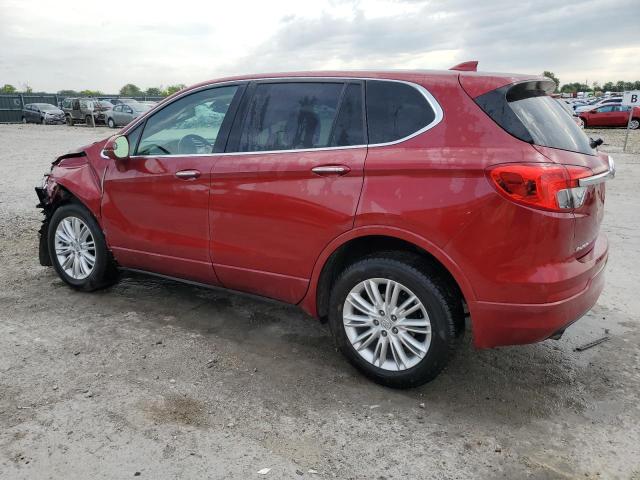 LRBFXASA2HD152012 - 2017 BUICK ENVISION PREFERRED BURGUNDY photo 2