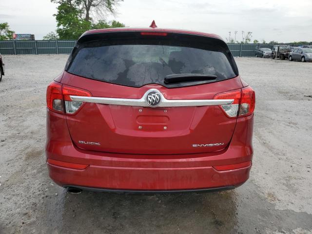 LRBFXASA2HD152012 - 2017 BUICK ENVISION PREFERRED BURGUNDY photo 6