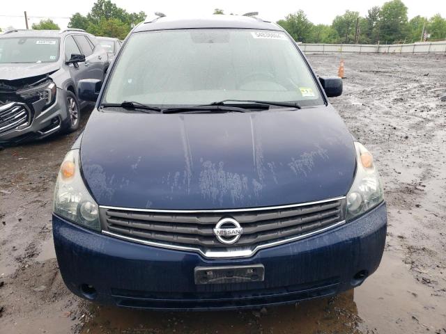 5N1BV28U17N110576 - 2007 NISSAN QUEST S BLUE photo 5