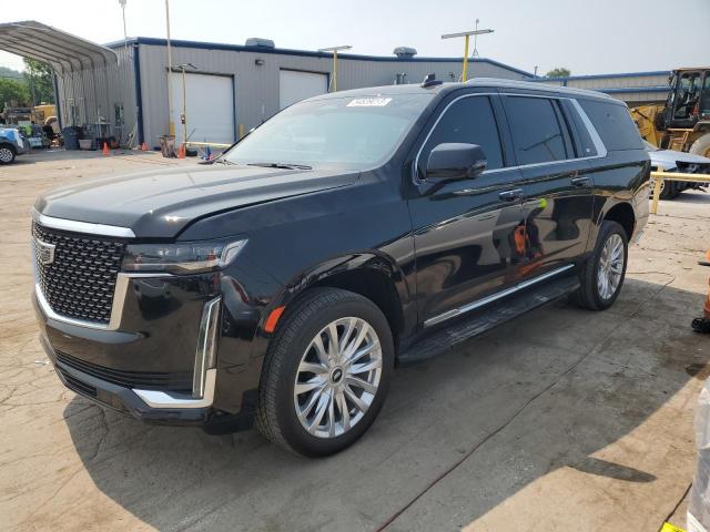 1GYS4JKL6NR105150 - 2022 CADILLAC ESCALADE ESV LUXURY BLACK photo 1