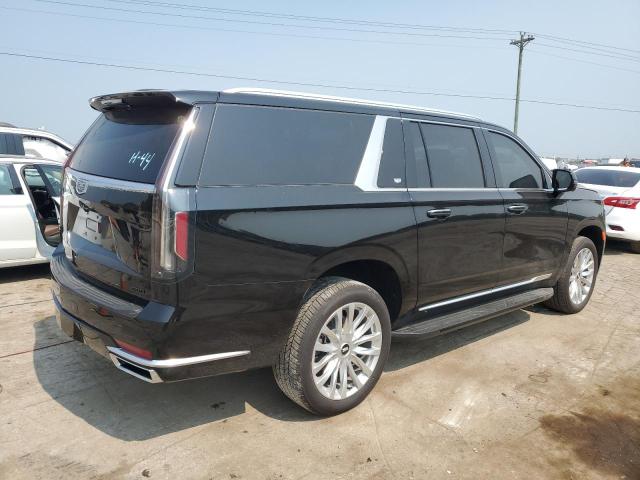 1GYS4JKL6NR105150 - 2022 CADILLAC ESCALADE ESV LUXURY BLACK photo 3