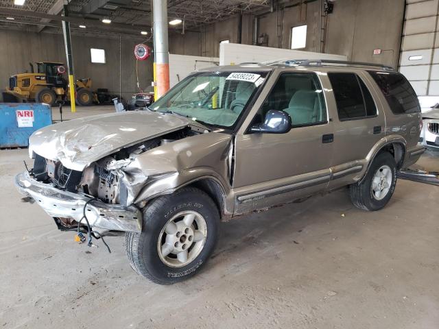 1GNDT13W9W2139319 - 1998 CHEVROLET BLAZER BEIGE photo 1