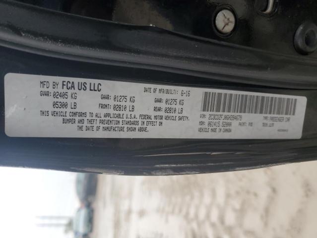 2C3CDZFJ0GH284679 - 2016 DODGE CHALLENGER R/T SCAT PACK BLACK photo 12