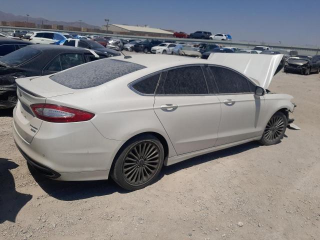 3FA6P0K90DR122774 - 2013 FORD FUSION TITANIUM WHITE photo 3