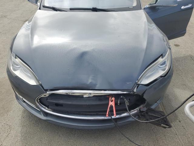 5YJSA1DP4DFP07273 - 2013 TESLA MODEL S GRAY photo 11