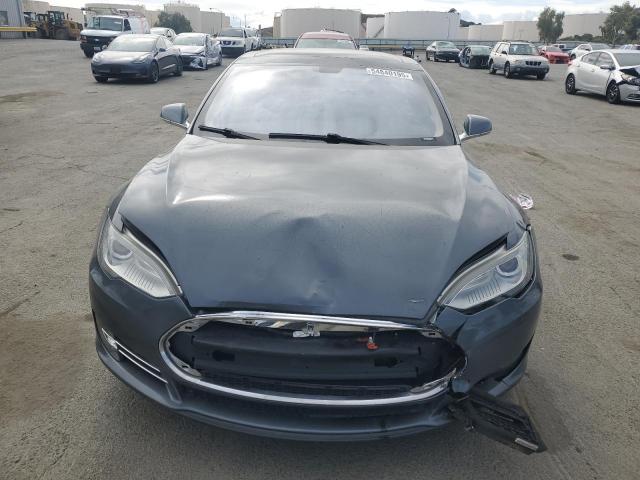 5YJSA1DP4DFP07273 - 2013 TESLA MODEL S GRAY photo 5