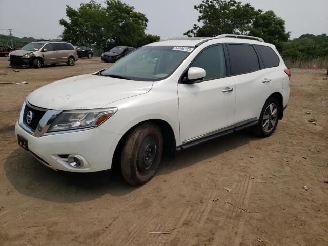 5N1AR2MM7FC603940 - 2015 NISSAN PATHFINDER S WHITE photo 1