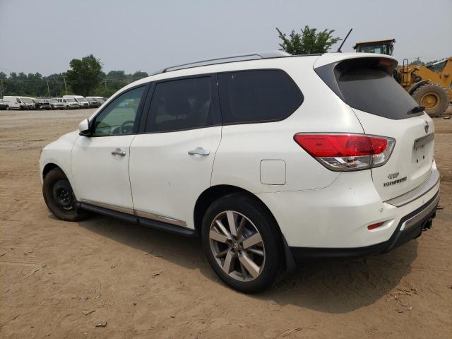 5N1AR2MM7FC603940 - 2015 NISSAN PATHFINDER S WHITE photo 2