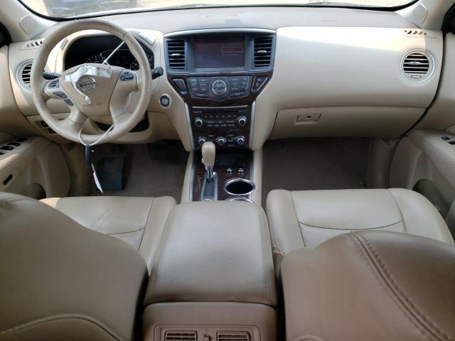 5N1AR2MM7FC603940 - 2015 NISSAN PATHFINDER S WHITE photo 8