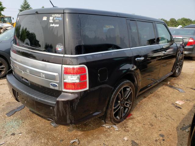 2FMGK5D82EBD03854 - 2014 FORD FLEX LIMITED BLACK photo 3