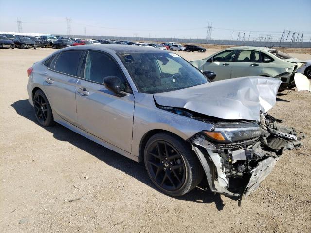 2HGFE2F55NH549434 - 2022 HONDA CIVIC SPORT 银色 照片 4