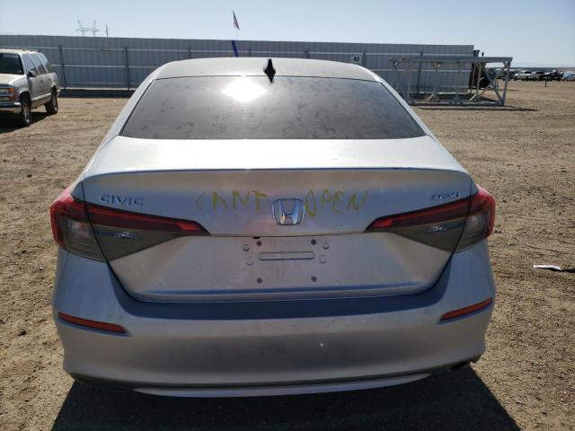 2HGFE2F55NH549434 - 2022 HONDA CIVIC SPORT 银色 照片 6