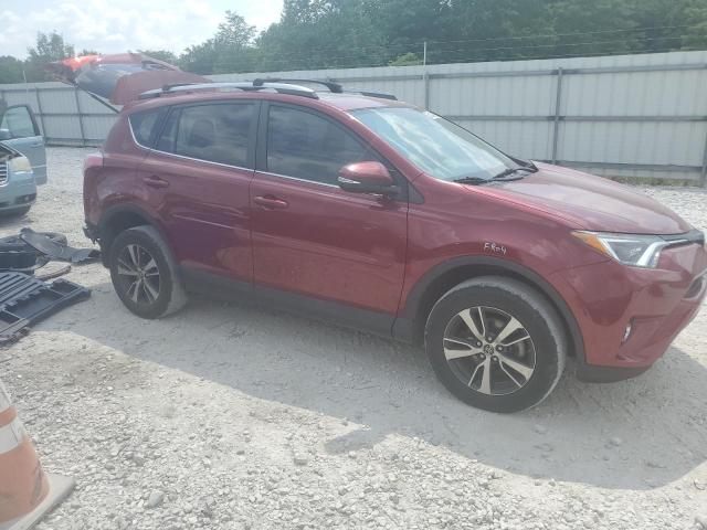 2T3RFREV2JW728978 - 2018 TOYOTA RAV4 ADVENTURE MAROON photo 4